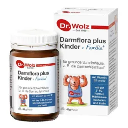 Bélflóra plusz gyerekek + családi por, 68 g