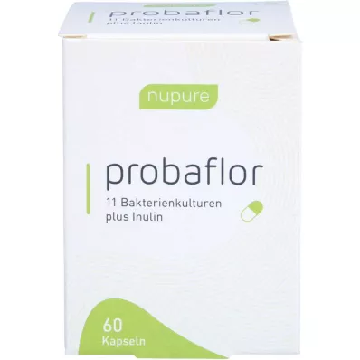 NUPURE probaflor probiotikumok bélrehabilitációs kupakokhoz, 60 db