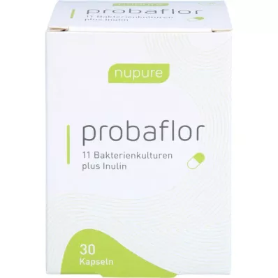 NUPURE probaflor probiotikumok bélrehabilitációs kupakokhoz, 30 db