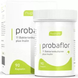 NUPURE probaflor probiotikum béltisztító kapszula, 90 db