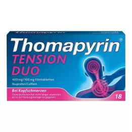 THOMAPYRIN TENSION DUO 400 mg/100 mg filmtabletta, 18 db