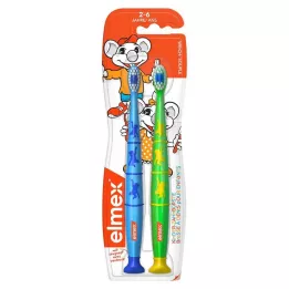 ELMEX Gyermek fogkefe Duo csomag, 2 db