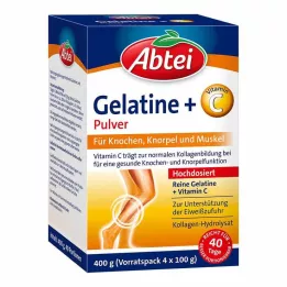 Abtei Zselatin és C-vitamin por, 400 g