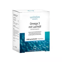 SANHELIOS Omega-3 lazacolajjal kapszula, 90 db