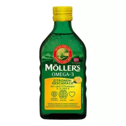 MÖLLERS Omega-3 citromízű olaj, 250 ml
