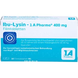 IBU-LYSIN 1A Pharma 400 mg filmtabletta, 10 db