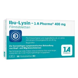 IBU-LYSIN 1A Pharma 400 mg filmtabletta, 50 db