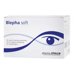 BLEPHA SOFT Szemhéjtisztító törlőkendők, 30 db