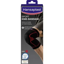HANSAPLAST Sport Knie-Bandage Gr.M, 1 db