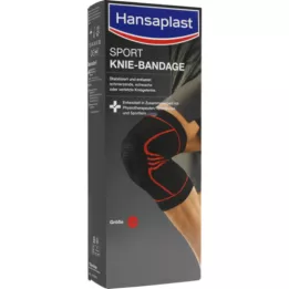 HANSAPLAST Sport Knie-Bandage Gr.L, 1 db