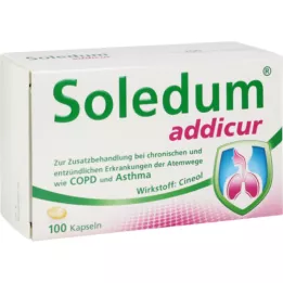 SOLEDUM Addicur 200 mg gastrointestinalis kapszulák, 100 db