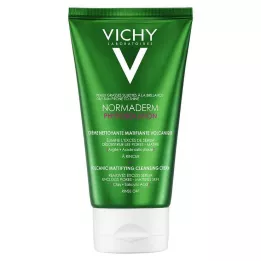 Vichy Normaderm matt tisztítás agyaggal, 125 ml