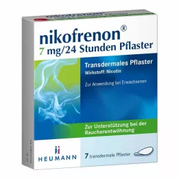 NIKOFRENON 7 mg/24 óra transzdermális tapasz, 7 db