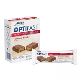 OPTIFAST Málna-cseresznye rúd, 6X65 g