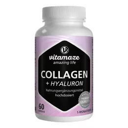 COLLAGEN 300 mg+Hyaluron 100 mg nagy dózisú kapszula, 60 db
