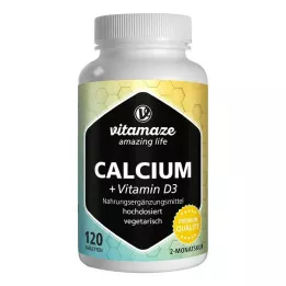 CALCIUM D3 600 mg/400 I.E. vegetáriánus tabletta, 120 db