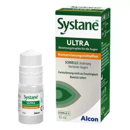 SYSTANE ULTRA Nedvesítő szemhéjra tartósítószer nélkül, 10 ml