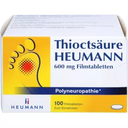 THIOCTSÄURE HEUMANN 600 mg film -bevonatú tabletta, 100 db