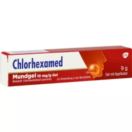 CHLORHEXAMED Mundgel 10 mg/g gél, 9 g