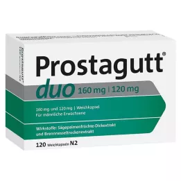 PROSTAGUTT Duo 160 mg/120 mg puha kapszulák 120 db., 120 db