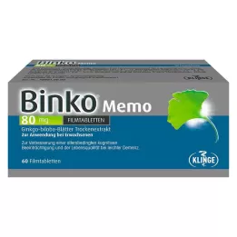BINKO Memo 80 mg filmtabletta, 60 db