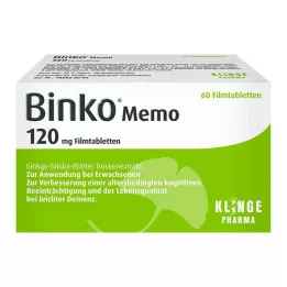 BINKO Memo 120 mg filmtabletta, 60 db