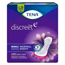 TENA® diszkrét Normal Night betétek inkontinencia kezelésére, 20 db