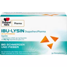 IBU-LYSIN Double -HeartPharm 400 mg film -bevonatú tabletták, 50 db