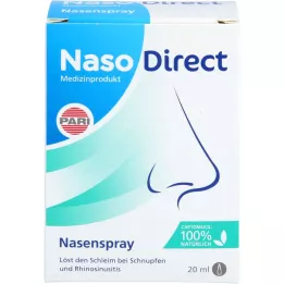 NASODIRECT Captomucil tartalmú orrspray, 20 ml