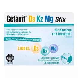 CEFAVIT D3 K2 Mg 2000 I.E. Stix granulátum, 36 db
