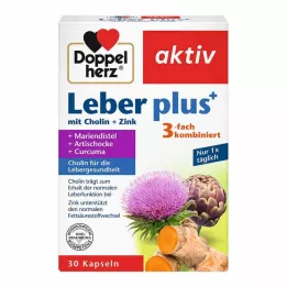 DOPPELHERZ Liver plus kolin+cink kapszula, 30 db
