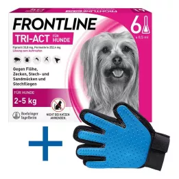 FRONTLINE Tri-Act oldat pecsételő kutyáknak 2-5 kg, 6 db