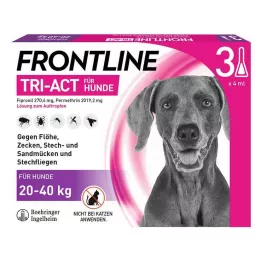 Frontline Tri-act kutyák 20-40 kg, 3 db