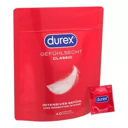 DUREX Feeling Real Ultra-Thin óvszer, 40 db
