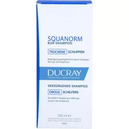 DUCRAY SQUANORM száraz korpásodás elleni sampon, 200 ml