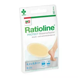 RATIOLINE védőfóliás vakolat 4,2x6,8 cm, 5 db