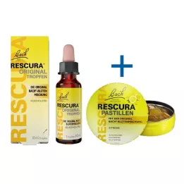 BACHBLÜTEN Original Rescura Drops alkoholmentes, 10 ml