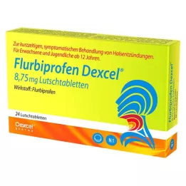 FLURBIPROFEN Dexcel 8,75 mg pasztilla, 24 db