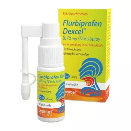 FLURBIPROFEN Dexcel 8,75 mg/adag spray szájüreg, 15 ml