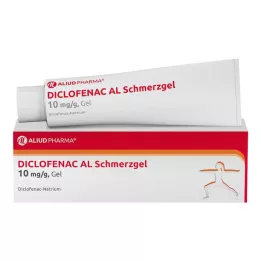 DICLOFENAC AL Fájdalom gél 10 mg/g, 100 g