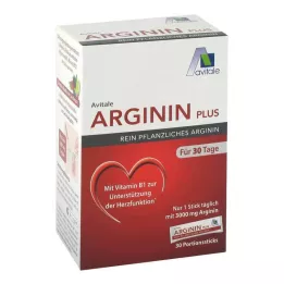 ARGININ PLUS B1+B6+B12-vitamin+Folsav rudak, 30X5,9 g