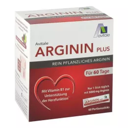 ARGININ PLUS B1+B6+B12-vitamin+folsavrudak, 60X5,9 g