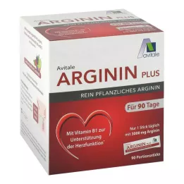 ARGININ PLUS B1+B6+B12-vitamin+folsavrudak, 90X5,9 g