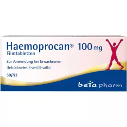 HAEMOPROCAN 100 mg film -bevonatú tabletta, 50 db