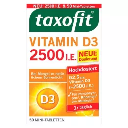 TAXOFIT D3-vitamin 2500 I.E. tabletta, 50 db