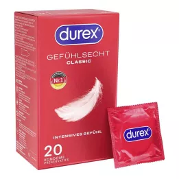 DUREX Gefühlsecht classic óvszer, 20 db