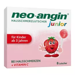 NEO-ANGIN junior torokfájás nyalókák, 8 db