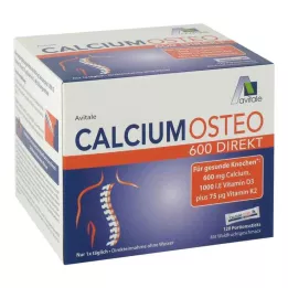 CALCIUM OSTEO 600 Direct Portion Sticks, 120 db