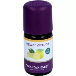INGWER ZITRONE Bio illóolaj, 5 ml