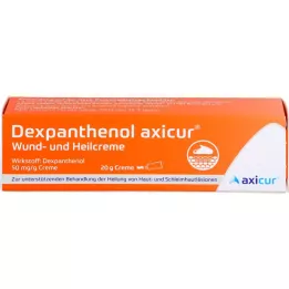 DEXPANTHENOL Axicur seb- és gyógyító krém 50 mg/g, 20 g